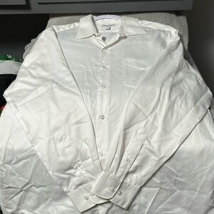 George White Button Up Shirt